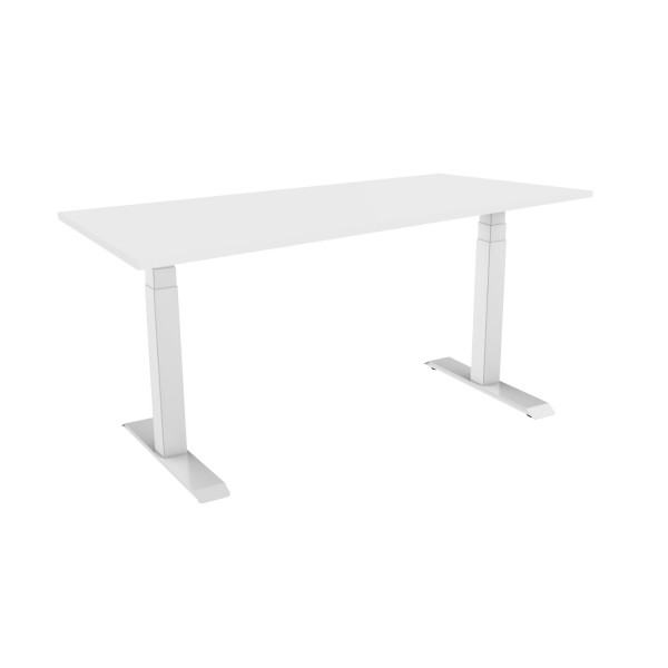 celexon Professional eAdjust-58123W biurko regulowane elektrycznie z blatem kolor biały