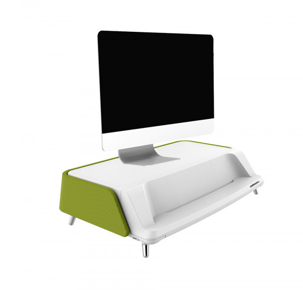 celexon Professional ME1730 podstawka pod monitor z lampą UV-C - zielona