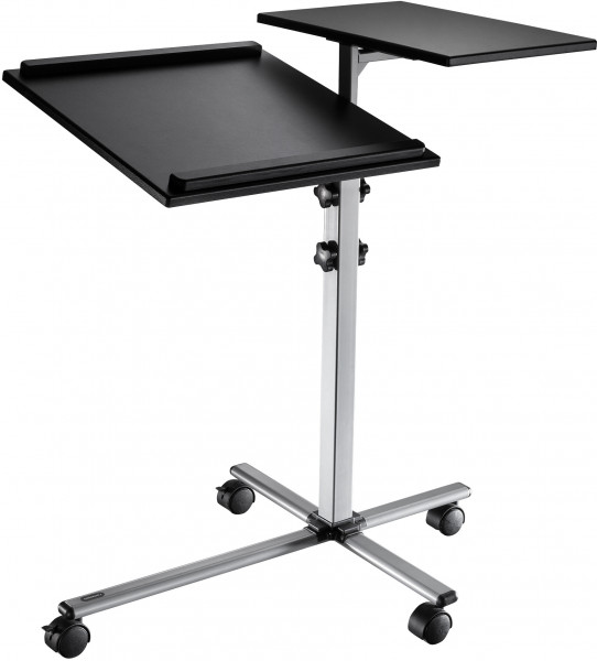 celexon PT3010 stolik projekcyjny 77-87 cm - czarno-szary